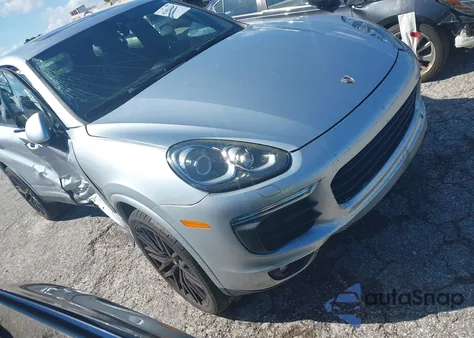 2017 Porsche Cayenne Platinum Edition from USA, damaged, VIN WP1AA2A21HKA83921